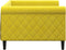 vidaXL - Slaapbank - 90x200 - cm - fluweel - geel