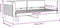 vidaXL - Slaapbank - 90x200 - cm - fluweel - lichtgrijs