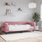vidaXL - Slaapbank - 90x200 - cm - fluweel - roze