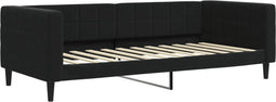 vidaXL - Slaapbank - 90x200 - cm - fluweel - zwart