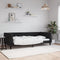 vidaXL - Slaapbank - 90x200 - cm - fluweel - zwart
