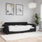 vidaXL - Slaapbank - 90x200 - cm - fluweel - zwart