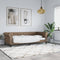 vidaXL - Slaapbank - 90x200 - cm - kunstleer - cappuccinokleurig