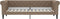 vidaXL - Slaapbank - 90x200 - cm - kunstleer - cappuccinokleurig