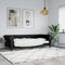 vidaXL - Slaapbank - 90x200 - cm - kunstleer - zwart