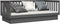 vidaXL - Slaapbank - 90x200 - cm - massief - grenenhout - grijs