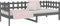vidaXL - Slaapbank - 90x200 - cm - massief - grenenhout - grijs