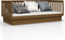 vidaXL - Slaapbank - 90x200 - cm - massief - grenenhout - honingbruin