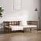 vidaXL - Slaapbank - 90x200 - cm - massief - grenenhout - honingbruin
