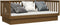 vidaXL - Slaapbank - 90x200 - cm - massief - grenenhout - honingbruin