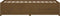vidaXL - Slaapbank - 90x200 - cm - massief - grenenhout - honingbruin