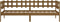 vidaXL - Slaapbank - 90x200 - cm - massief - grenenhout - honingbruin