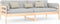 vidaXL - Slaapbank - 90x200 - cm - massief - grenenhout