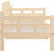 vidaXL - Slaapbank - 90x200 - cm - massief - grenenhout