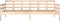vidaXL - Slaapbank - 90x200 - cm - massief - grenenhout