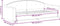 vidaXL - Slaapbank - 90x200 - cm - stof - crèmekleurig