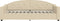 vidaXL - Slaapbank - 90x200 - cm - stof - crèmekleurig