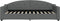 vidaXL - Slaapbank - 90x200 - cm - stof - donkergrijs