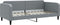 vidaXL - Slaapbank - 90x200 - cm - stof - lichtgrijs