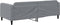 vidaXL - Slaapbank - 90x200 - cm - stof - lichtgrijs