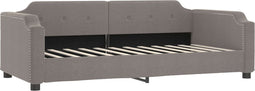 vidaXL - Slaapbank - 90x200 - cm - stof - taupe