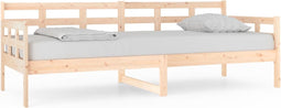 vidaXL - Slaapbank - massief - grenenhout - 80x200 - cm