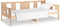 vidaXL - Slaapbank - massief - grenenhout - 80x200 - cm