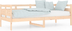 vidaXL - Slaapbank - massief - grenenhout - 80x200 - cm