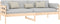 vidaXL - Slaapbank - massief - grenenhout - 80x200 - cm