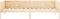 vidaXL - Slaapbank - massief - grenenhout - 80x200 - cm