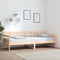 vidaXL - Slaapbank - massief - grenenhout - 80x200 - cm