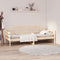 vidaXL - Slaapbank - massief - grenenhout - 80x200 - cm