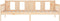 vidaXL - Slaapbank - massief - grenenhout - 80x200 - cm
