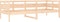 vidaXL - Slaapbank - massief - grenenhout - 80x200 - cm