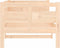 vidaXL - Slaapbank - massief - grenenhout - 80x200 - cm