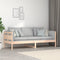 vidaXL - Slaapbank - massief - grenenhout - 80x200 - cm