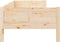 vidaXL - Slaapbank - massief - grenenhout - 80x200 - cm