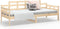 vidaXL - Slaapbank - massief - grenenhout - 80x200 - cm