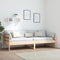 vidaXL - Slaapbank - massief - grenenhout - 80x200 - cm