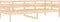 vidaXL - Slaapbank - massief - grenenhout - 90 - x - 200 - cm