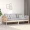vidaXL - Slaapbank - massief - grenenhout - 90 - x - 200 - cm
