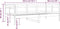 vidaXL - Slaapbank - massief - grenenhout - 90x190 - cm