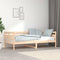 vidaXL - Slaapbank - massief - grenenhout - 90x190 - cm