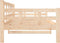vidaXL - Slaapbank - massief - grenenhout - 90x190 - cm