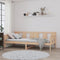 vidaXL - Slaapbank - massief - grenenhout - 90x190 - cm
