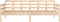 vidaXL - Slaapbank - massief - grenenhout - 90x190 - cm