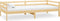vidaXL - Slaapbank - massief - grenenhout - 90x200 - cm
