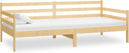 vidaXL - Slaapbank - massief - grenenhout - 90x200 - cm