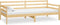 vidaXL - Slaapbank - massief - grenenhout - 90x200 - cm