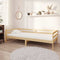 vidaXL - Slaapbank - massief - grenenhout - 90x200 - cm